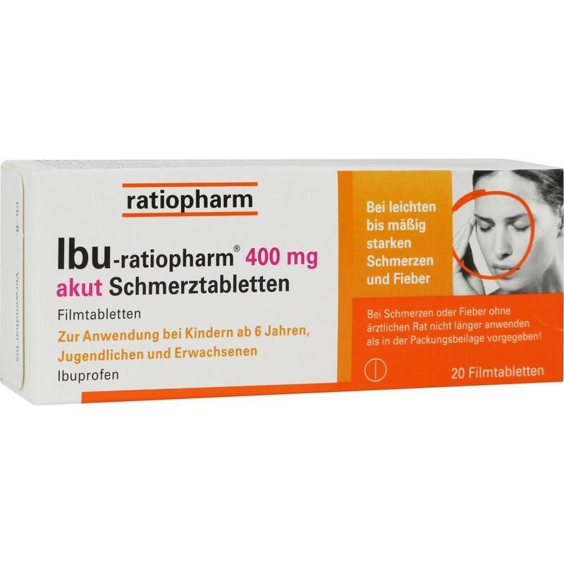 IBU-RATIOPHARM 400 mg akut